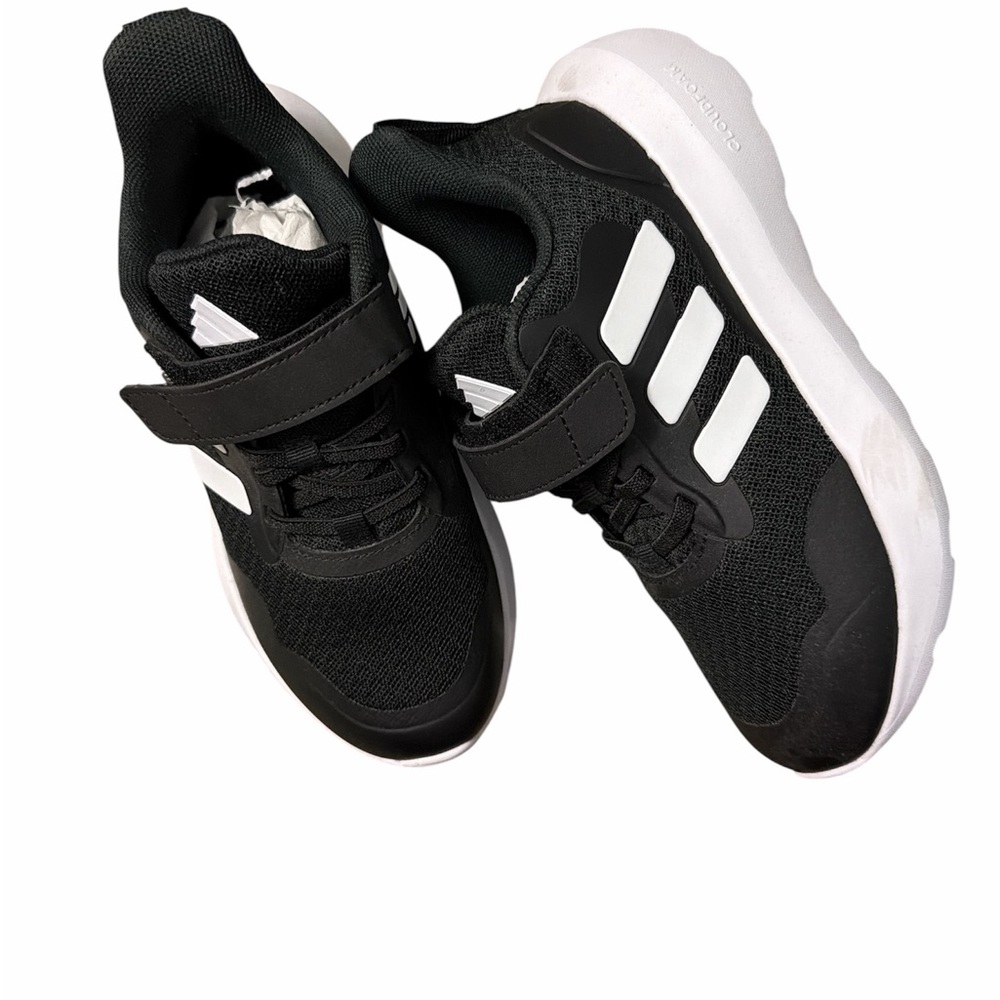 adidas Kids Black and White Sneakers - Picture 2 of 5